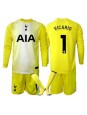 Billige Tottenham Hotspur Guglielmo Vicario #1 Keeper Tredjedraktsett Barn 2025-26 Langermet (+ Korte bukser)